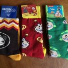 NEW~DR. Simi 3pk SOCKS Calcetines el Chapulin Colorado, Chavo y Dr Simi
