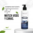 Shaylet Blue Toning Shampoo 240 ml-Neutralizes Brassiness & Yellow Tones Shaylet Blue Toning Shampoo 240 ml-Neutralizes Brassiness & Yellow Tones