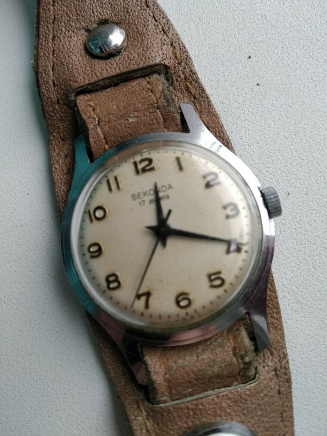 Rare Genuine Seconda Soviet Gagarin watch