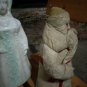 Old Soviet Russian Santa Figure Ded Moroz+ Snegurochka