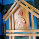 Old  Wood Native Russian Soviet Cuckoo-clock- Mayak-Look!