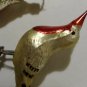 Russian Soviet Christmas 2 birds ornament