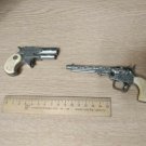 Rare Antique Soviet child tin toy-GUNs set -1