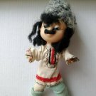 Russian Soviet Christmas  Old ornament Caucasian boy
