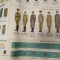 Military  soviet plakat "uniforms and insignia"