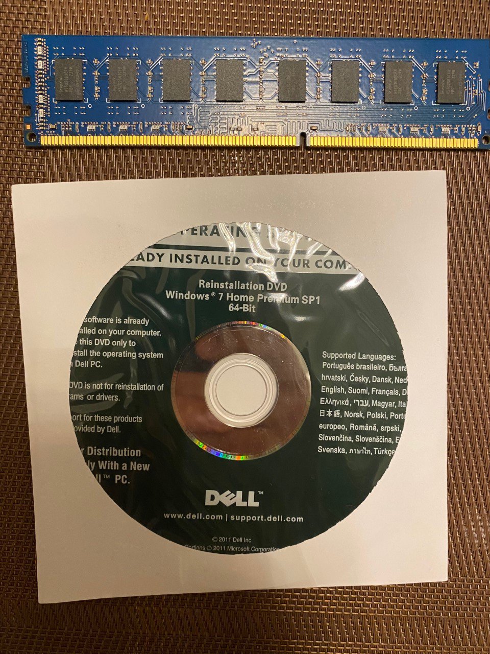 Dell Windows 7 Home Premium 64bit Dvd Sp1