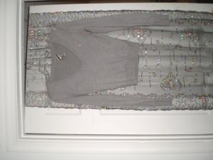 AE Grey and Pink sweater