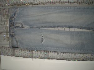 White washed Red fox jeans