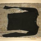 Black small Cotton long sleeve shirt