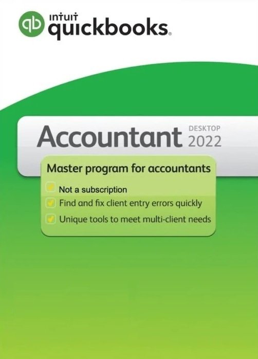 Quick~books Accountant 2022 non-subscription
