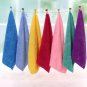 Microfiber Coral Fleece Clean Towels 16*16"