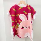Microfiber Printed Children Poncho Towels