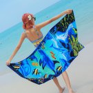 Microfiber Reactive Printed Beach Towels