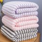 Microfiber Color Dyed Coral Fleece Bath Towels