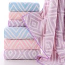 Microfiber Printed Coral Fleece Bath Towels