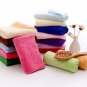 400gsm Microfiber Brush Side Carved Design Bath Towels