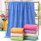 Microfiber Brush Side Embossed Design Bath Towels