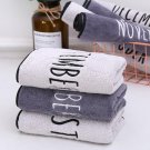 Microfiber Coral Fleece Embroidery Hand Towels