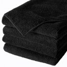 300GSM Black Color Microfiber Hand Salon Towels