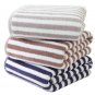 Cotton Color Stripe Bath Towels 70*140CM