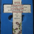 Cross Bless-Us Collection Serenity Courage Wisdom  #007453