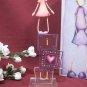 I LOVE YOU FIGURINE COUNTRY ARTISTS ONE HEART by Naomi Hamer  #047899