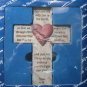 Cross Bless-Us Collection Heart 1 John 4:10 God Sent His Son  #007637