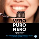 NERO Premium Charcoal Whitening Black Toothpaste Made in Italy