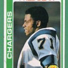 FRED DEAN ROOKIE 1978 TOPPS #217 - SAN DIEGO CHARGERS (2)