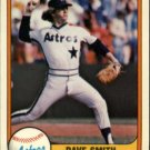 DAVE SMITH 1981 FLEER ROOKIE CARD #71 - HOUSTON ASTROS