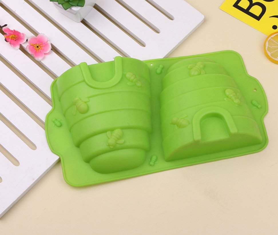 Better Value Bee Hive bee house silicone Cake mould jelly mold ice mold