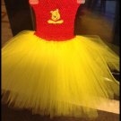 Winnie The Pooh Themed Tutu Dress