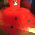 Minnie Mouse Themed Tutu Dress