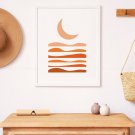 Modern moon Art