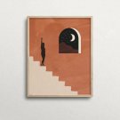 Surreal Abstract Wall Art, Wall Decor,Abstract Art,Mid Century Modern Wall Art, Boho art