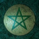 Pentagram Magnet, Handmade
