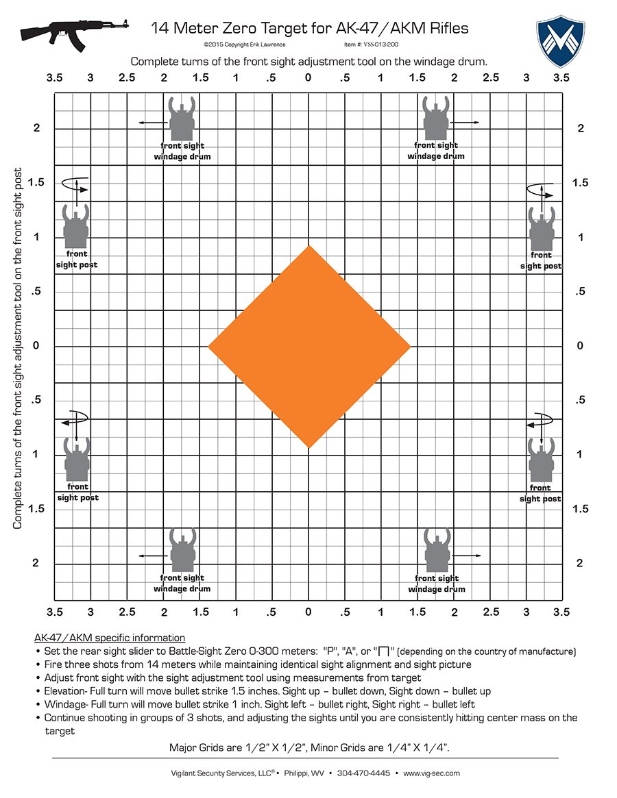 20 Pack AK47 Zero Target 20-pack-ak47-zero-target