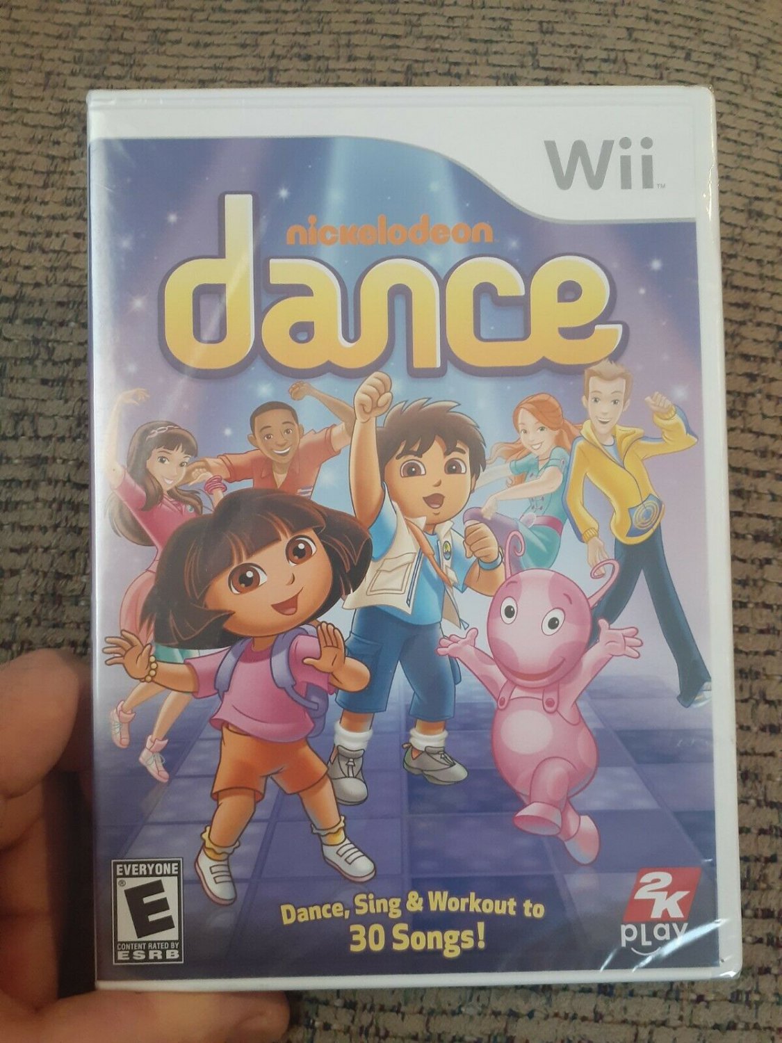 Nickelodeon Dance (Nintendo Wii, 2011) Rated E Dance Sing Workout 2