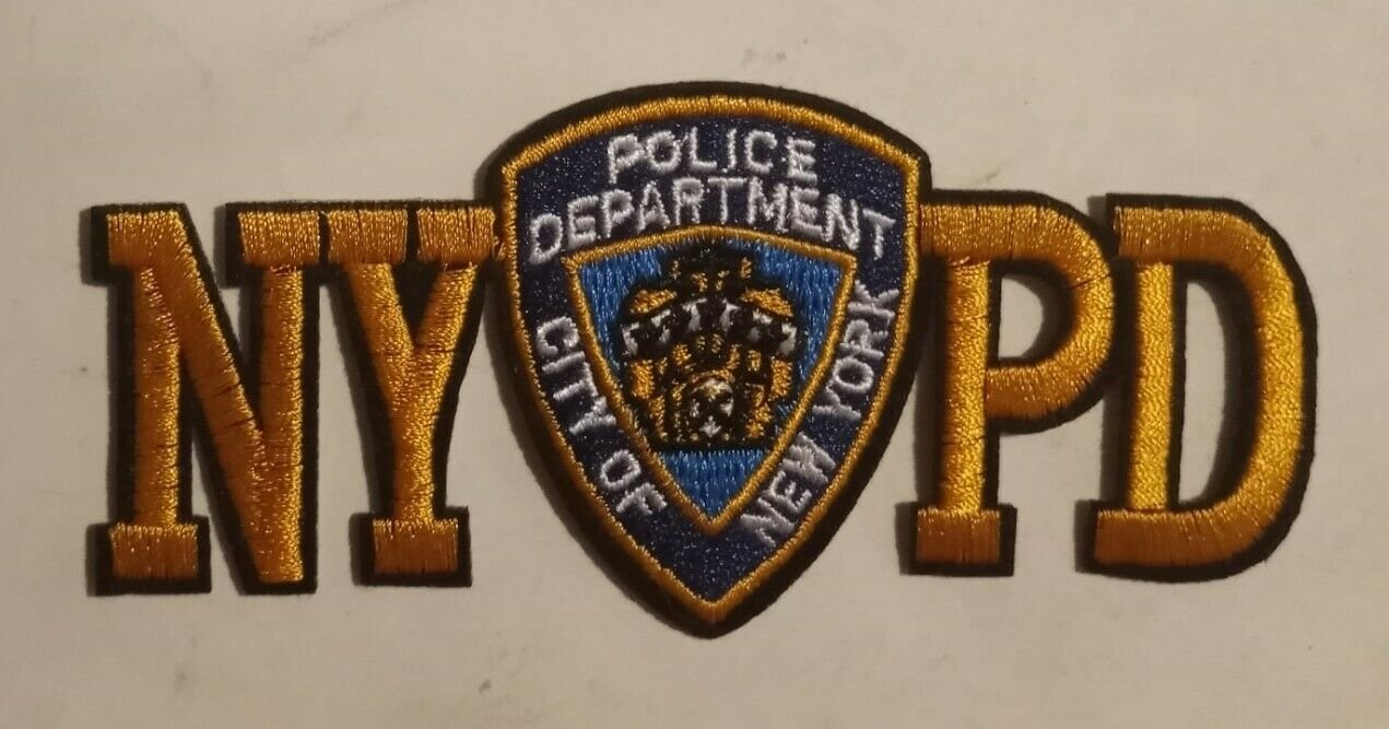 NYPD Iron on Uniform Patch NEW