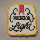 Michelob Light - 1970s-80s embroidered Iron on patch