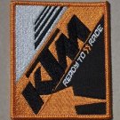 KTM - Ready To Race - embroidered Iron on patch