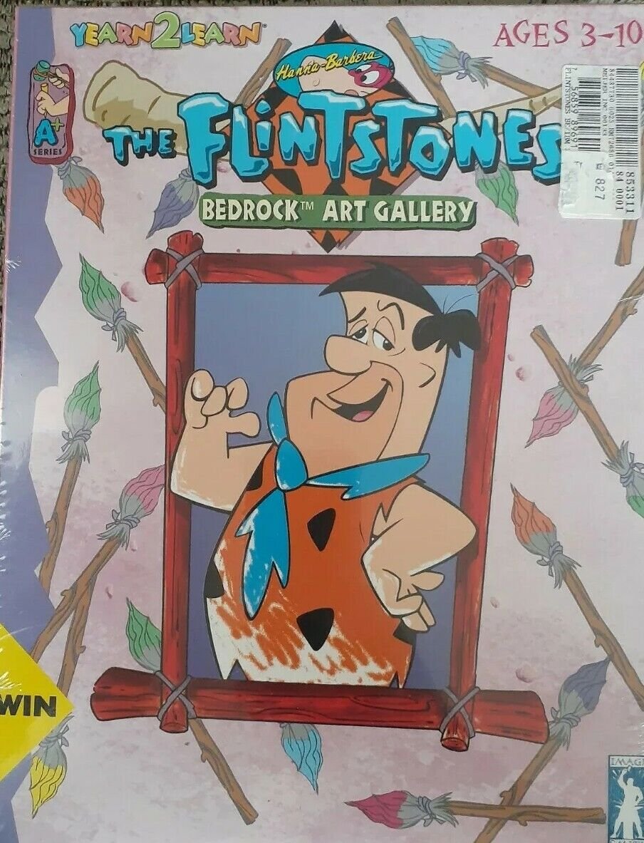 The Flintstones - Bedrock Art Gallery - Windows 3.1 with 3.5