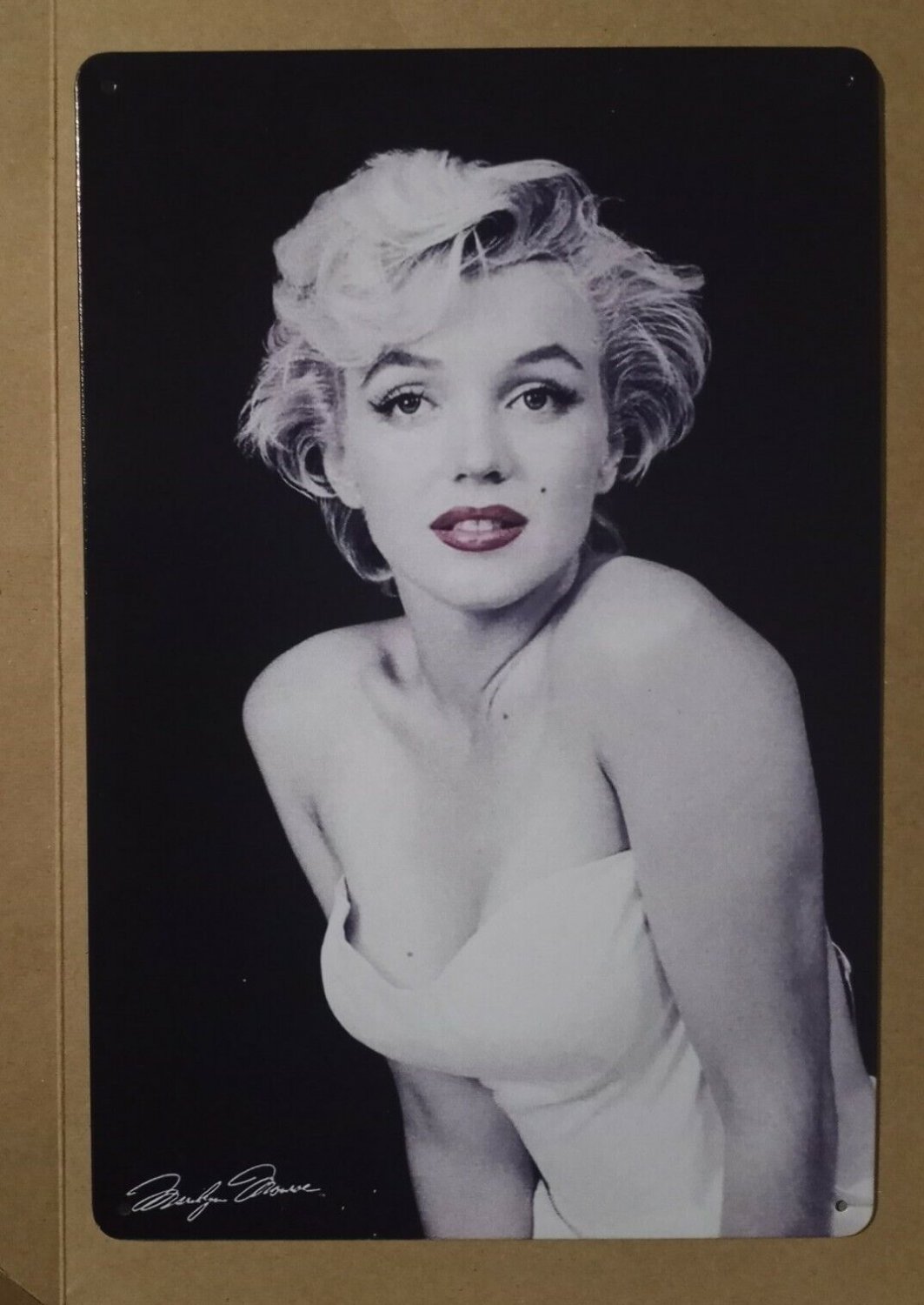 Marilyn Monroe Metal Hanging Wall Sign 