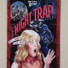 Night Trap - metal hanging wall sign