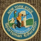 New York State - Instructor - Sportsman Education - embroidered iron on Patch