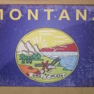 Montana State Flag - metal hanging wall sign NEW