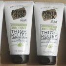 Lot of 4 (14 oz) Anti-Chafe Thigh Relief & Body Glide Creams - 3.5 oz ea. x 4