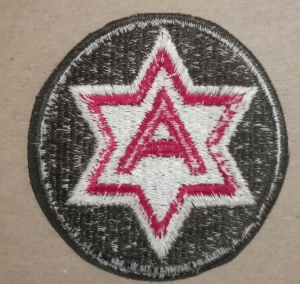 U.S. Army - 6th Army - embroidered sew on patch