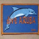 Dive Aruba - embroidered Iron on Patch NEW