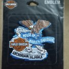 House Of Harley-Davidson -  Anchorage Alaska - 2010 - embroidered sew on patch